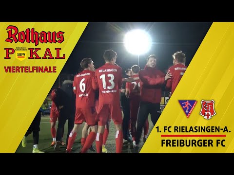 HIGHLIGHTS 1. FC Rielasingen-Arlen - Freiburger FC (Viertelfinale im SBFV-Rothaus-Pokal 2019/20)