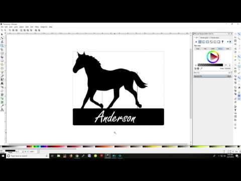 Lesson 3: Inkscape tutorial - Fixing letters with floating centers