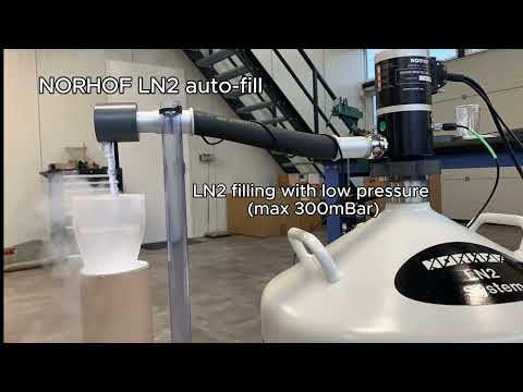 LN2 auto-fill for Cryo Transfer Holders for Cryo-EM applications
