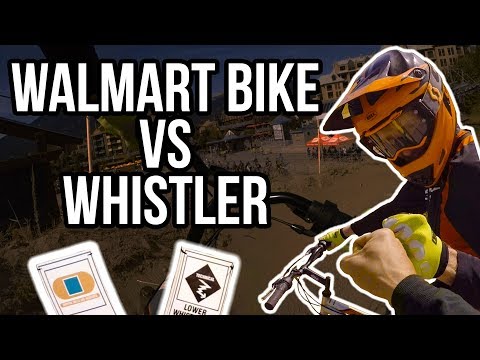 Walmart Bike VS Whistler Bike Park