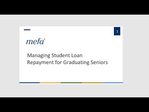 Managing Student Loan Repayment for Graduating Seniors