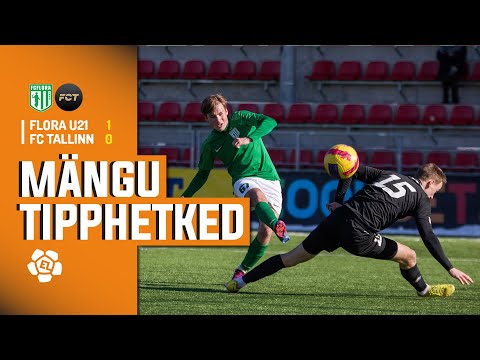 Tallinna FC Flora U21 -  FC Tallinn I 1:0 l EL 3. voor I 2023