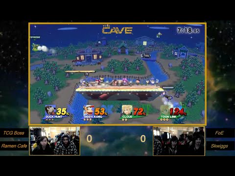 Skwiggs & F.O.E. (Green) Vs. Boss & RamenCafe (Blue) - SSB4 - Semi Finals