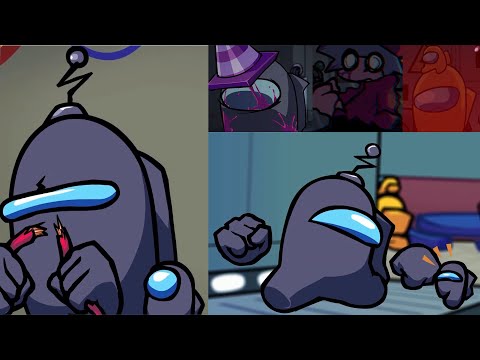 Friday Night Funkin` vs Grey Impostor V5 Mod Week 6 DELUSION - BLACKOUT - NEUROTIC