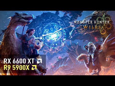 Monster Hunter Wilds (2026 Update) – RX 6600 XT | FPS Test & Performance | 8GB VRAM
