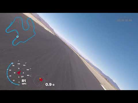 Yamaha R6 1m54.3s lap at Chuckwalla Valley Raceway, CW direction