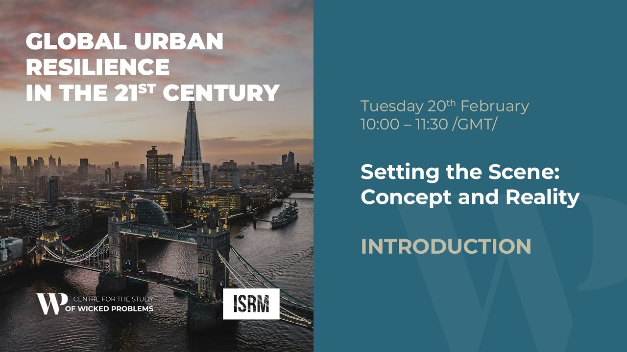Global Urban Resilience - Setting the Scene: Concept and Reality - Introduction