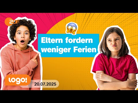 Why is the parents' association calling for shorter summer holidays? | logo! news from July 20, 2025