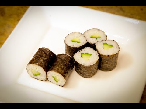 HOW TO MAKE MAKI ROLLS SUSHI