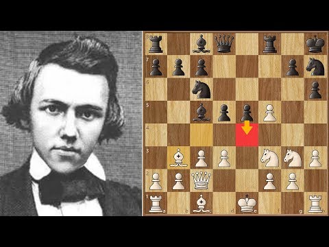 When Morphy Bluffs, You Run! || Thompson vs Morphy || Game 2 (1857)