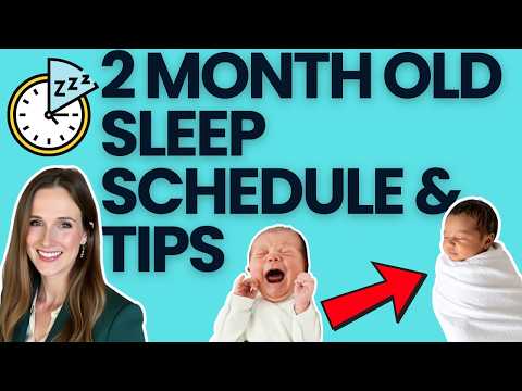 2 Month Old Sleep Schedule | Wake Windows & Sample Routine That Actually Works