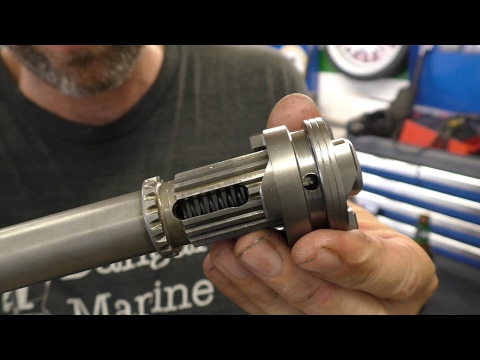 Replacing an outboard dog clutch