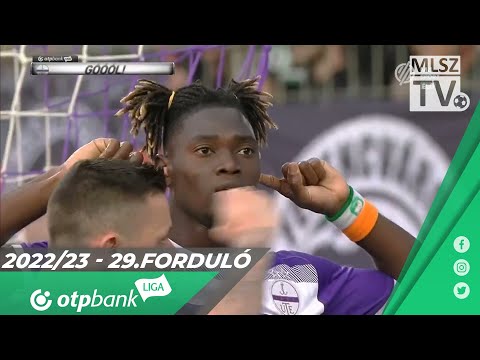 Goure Bi Irie Fernand gólja az Újpest FC - Ferencvárosi TC mérkőzésen