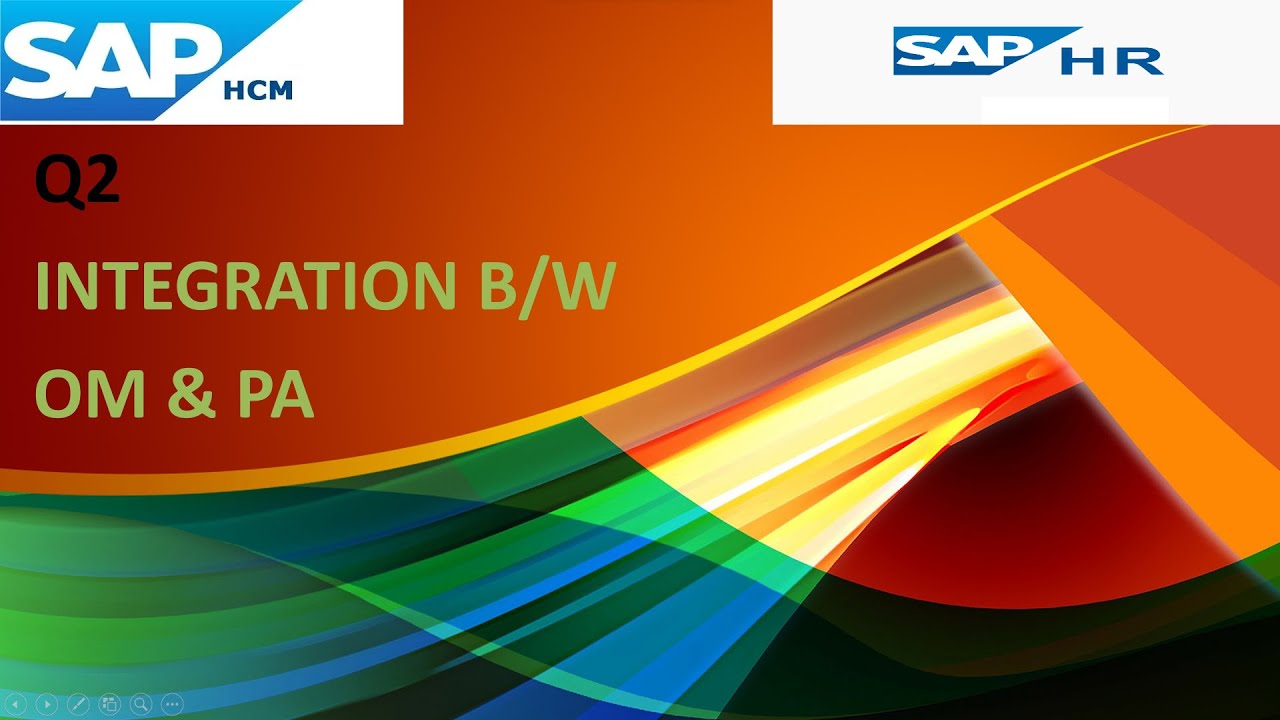 Integration Between OM & PA in SAP HR