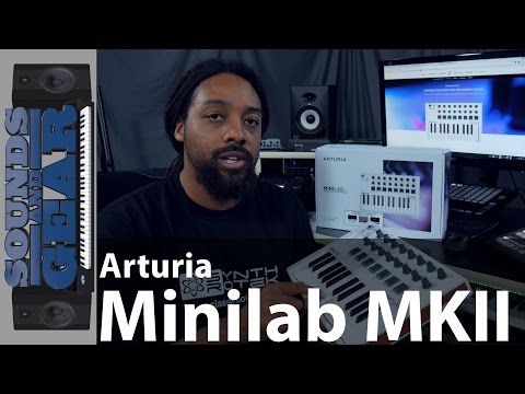 Arturia Minilab MKII Portable MIDI Controller Keyboard Review