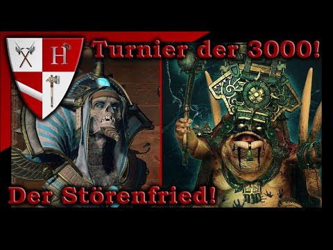 Der Störenfried! 2v2 Echsenmenschen vs Gruftkönige Turnier der 3000 - Total War: Warhammer 2