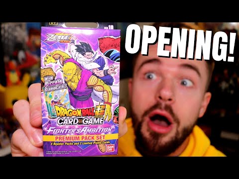 Dragon Ball Super Fighters Ambition Premium Pack Sets Are AWESOME!