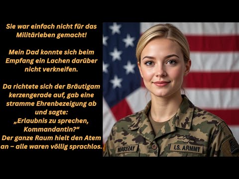 “My father humiliated me at the wedding – but the groom’s salute changed everything”