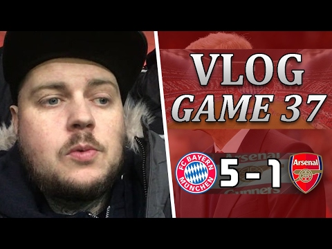 Bayern Munich 5 v 1 Arsenal | We Do Not Deserve This Anymore | Matchday Vlog | Game 37