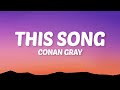 Conan Gray This Song Lyrics