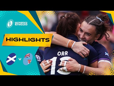 End-to-end classic 🔥 | Scotland v Fiji | Rugby World Cup 2025 | Highlights