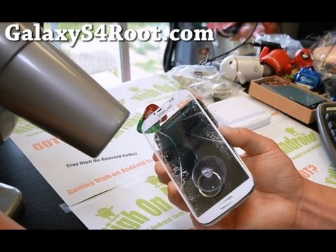 How to Replace Screen Glass Only on Galaxy S4!