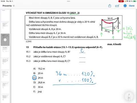Procenta 2: Cermat 2021, 2. řádný termín