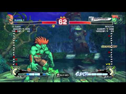 TS Sabin (Dhalsim) vs. NEXZON (Blanka) SSF4:AE XBL Match