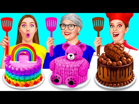 Me vs Grandma Cooking Challenge | Funny Situations and Fails by RaPaPa Challenge