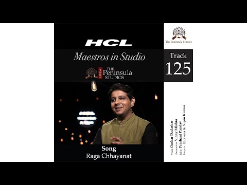 Raga Chhayanat | Omkar Dadarkar | Vocal | Hindustani Vocal | Maestros In Studio