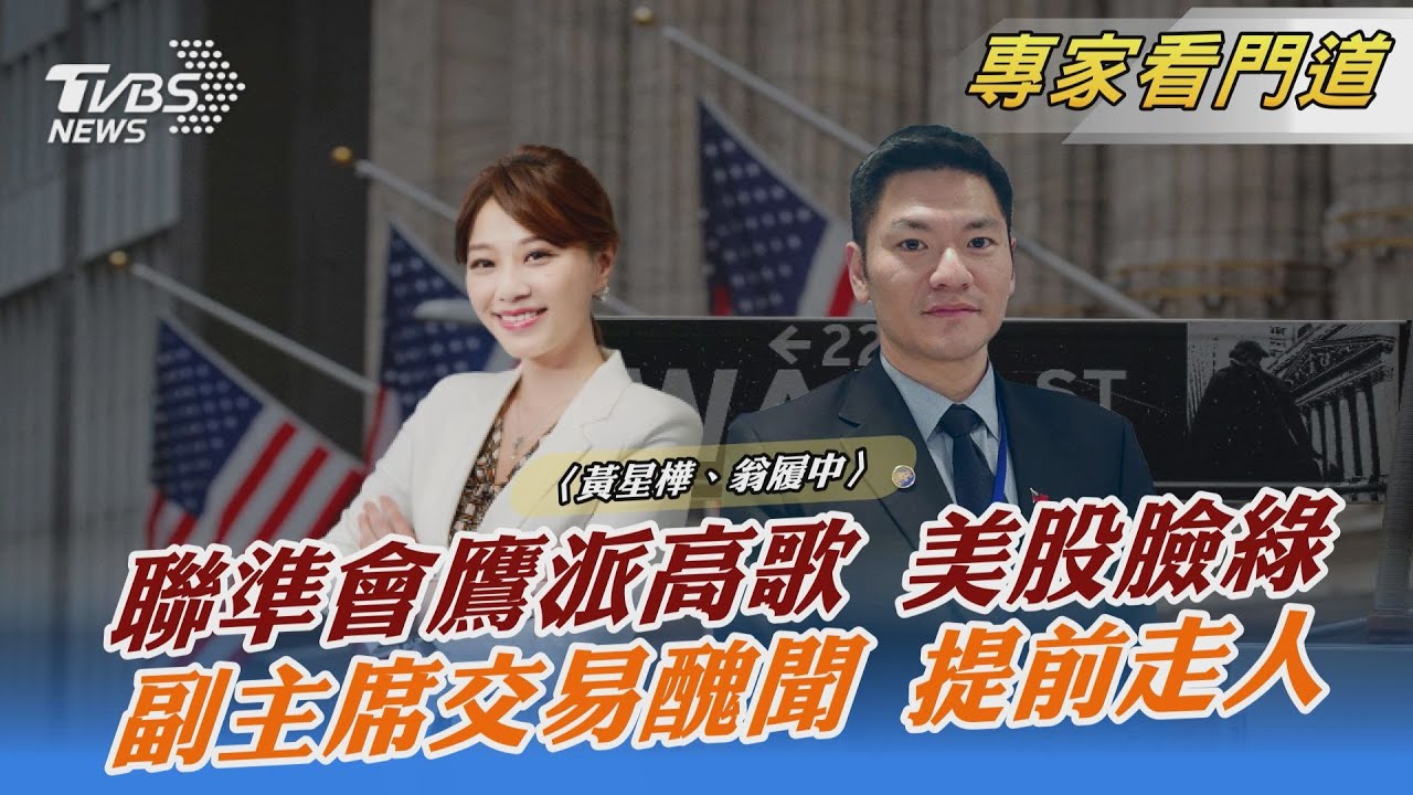 聯準會今年恐升息四次 美股跌跌不休 翁履中：美國財政問題面臨不少挑戰