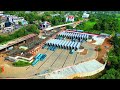 Pathanamthitta Town Aerial View