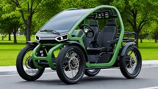 Esses 10 Miniveículos Elétricos de 2026 Podem Ser o Fim dos Carros Comuns nas Cidades
