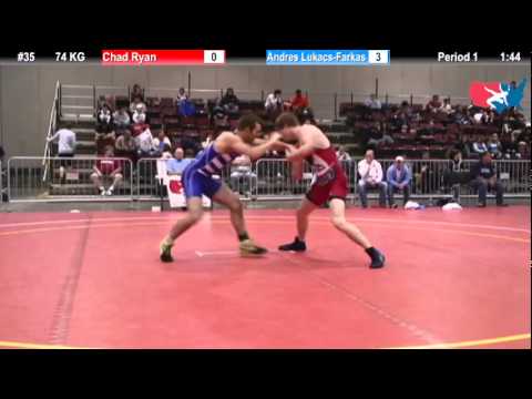 FILAJRGR: 74 KG: Chad Ryan (NAYC) vs. Andres Lukacs-Farkas (Zapas)