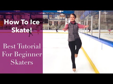 How To Ice Skate!  The Best Figure Skating Tutorial For a First-Time Skater