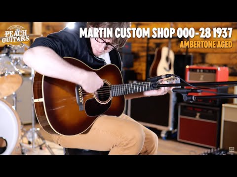 No Talking...Just Tones | Martin Custom Shop | 000-28 1937 Ambertone Aged