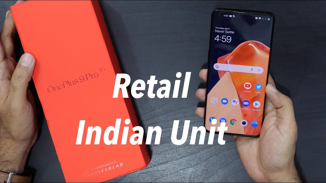 OnePlus 9 Pro Stellar Black Unboxing (Retail Unit)