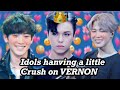 Idols being whipped for Vernon from Seventeen