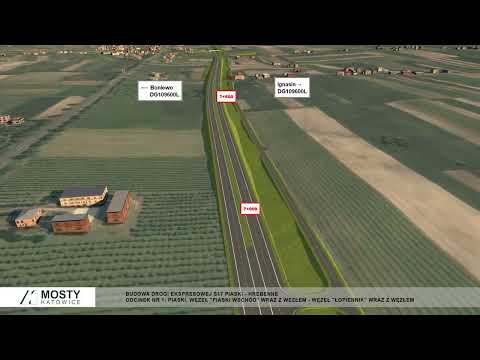 Wizualizacja S17 Piaski - Łopiennik -- nieaktualna (10/2020)