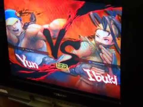 SF4 AE @ Oktoberfist 2011 - Bombie (Yun) vs vauxen (Ibuki)