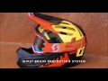 Видео о Шлем Scott Nero Plus серо-красный 265535.1049.007