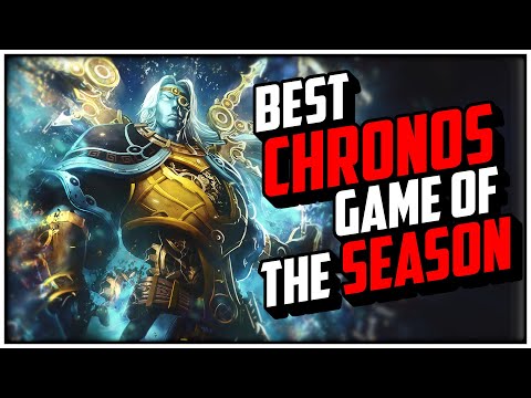 CHRONOS, THE LAST GOOD MAGE ADC! Destroying Anhur In The 1v1 - Smite Season 8 Ranked