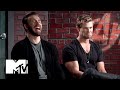 CHRIS EVANS and Chris Hemsworth Eat Doritos | MTV.