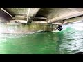 Surfing SKETCHY tunnel wave and SHALLOW Shorebreak!