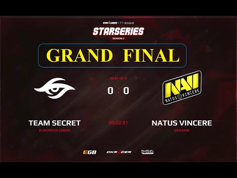 Navi vs Secret, Starseries Season 2 Grand Final, 4 Games in Vídeo