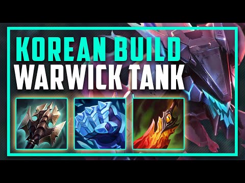 Korean Build Warwick Tank Jungle | Parnellyx