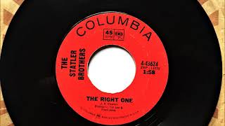 The Right One , The Statler Brothers , 1966