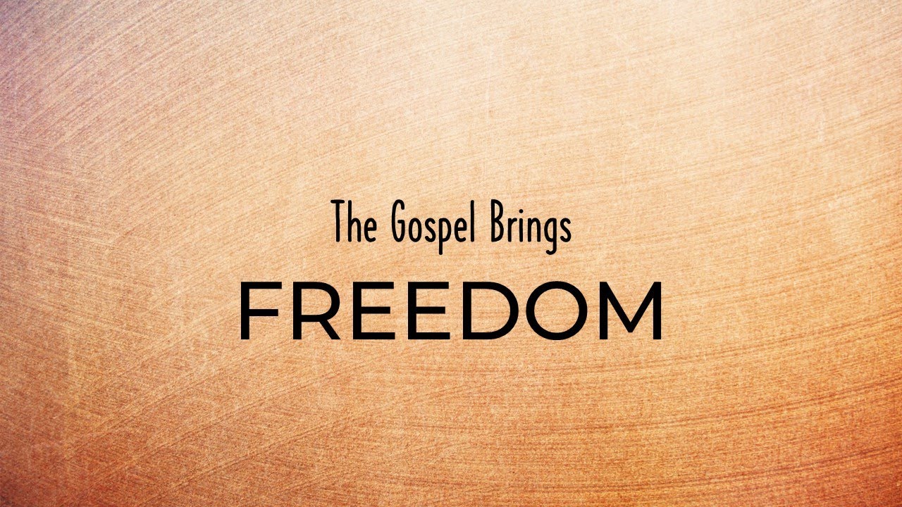 Freedom that truly sets you free. (Romans 3:22-24)