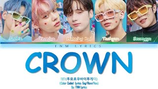 Download lagu TXT - Crown Lyrics (Color Coded Lyrics Eng/Rom /Han) mp3 Download lagu TXT - Crown Lyrics (Color Coded Lyrics Eng/Rom /Han) mp3