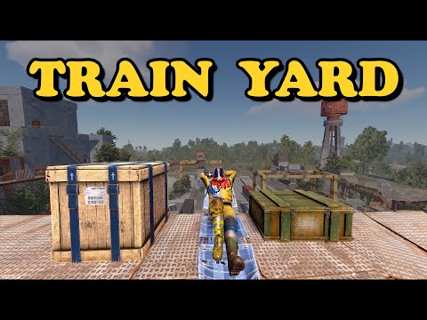 Train Yard Loot Guide 2024 Update |Puzzle Guide  | Rust Guide